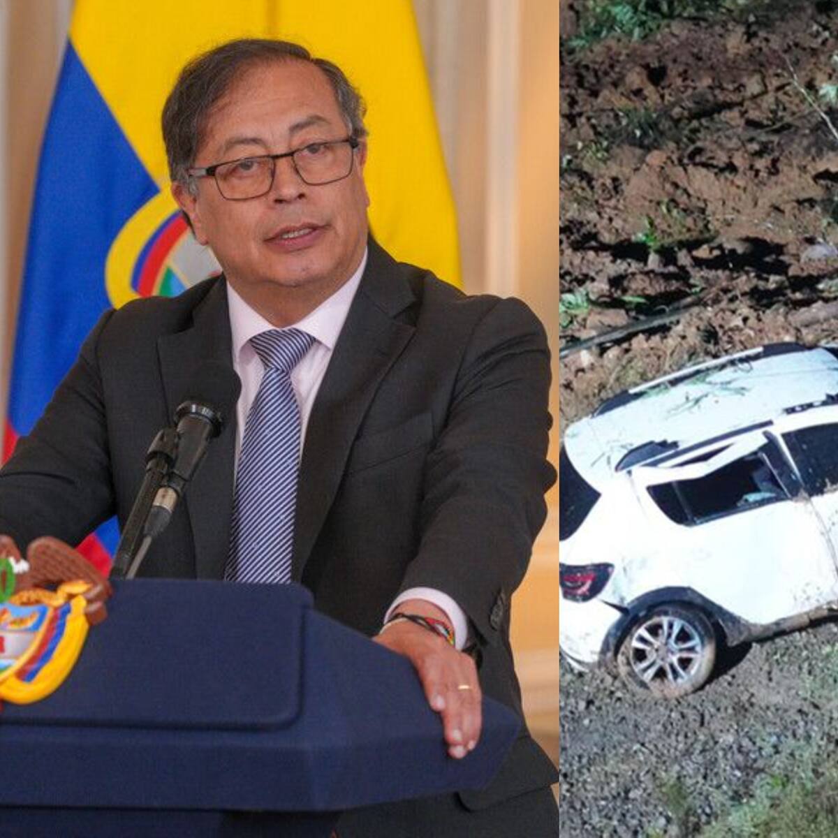 Presidente Petro declara desastre natural en zona de tragedia en Chocó