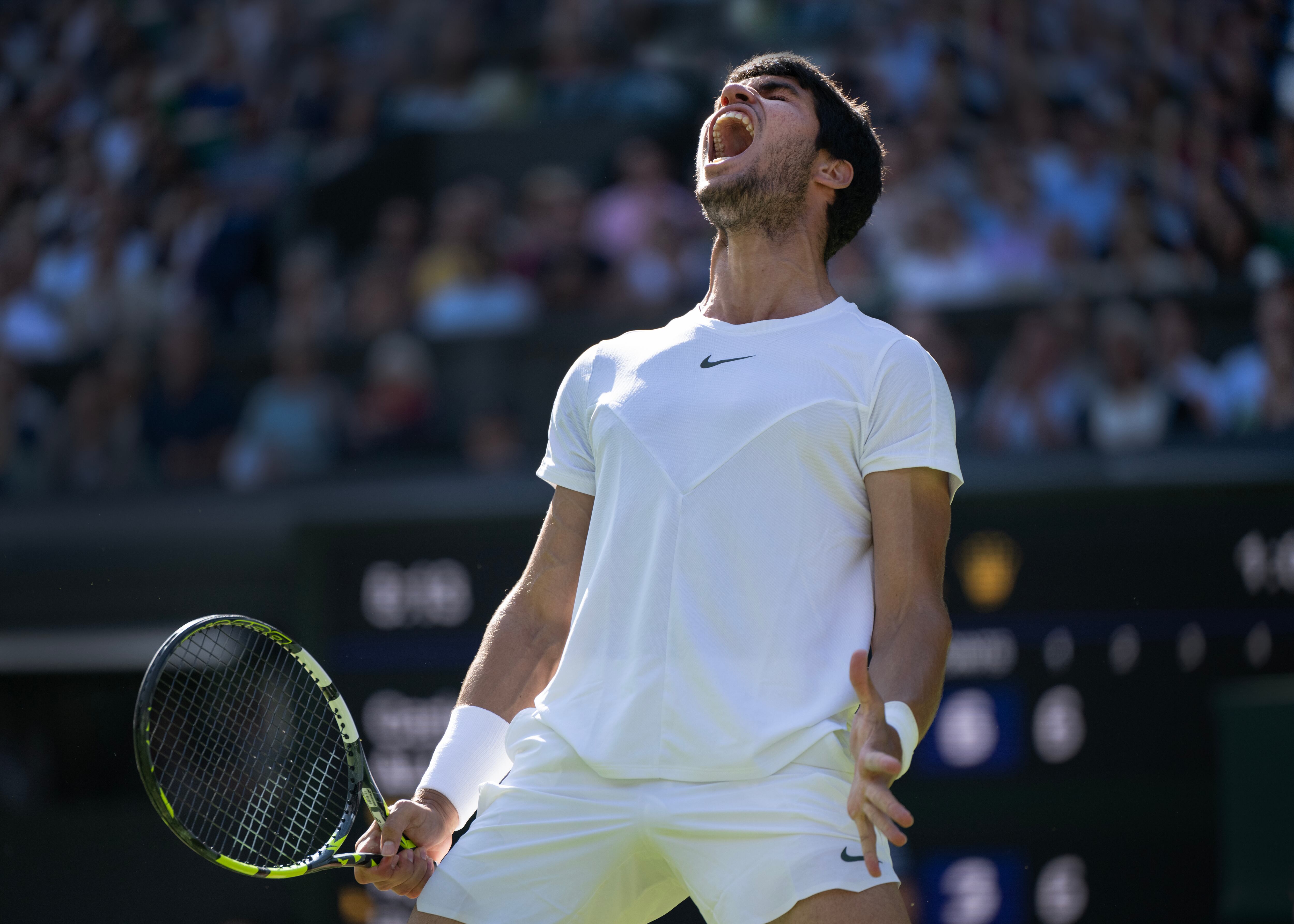 Carlos Alcaraz, tenista español. (Photo by Visionhaus/Getty Images)