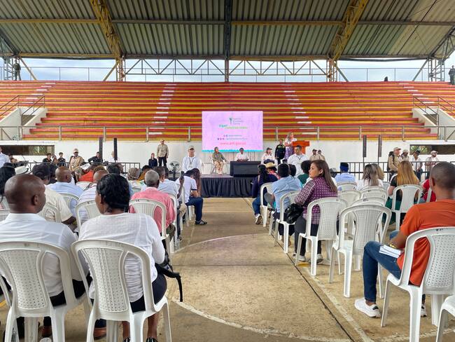 Suspenden entrega de predios en el norte Cauca por conflicto entre comunidades . Foto: W Radio.