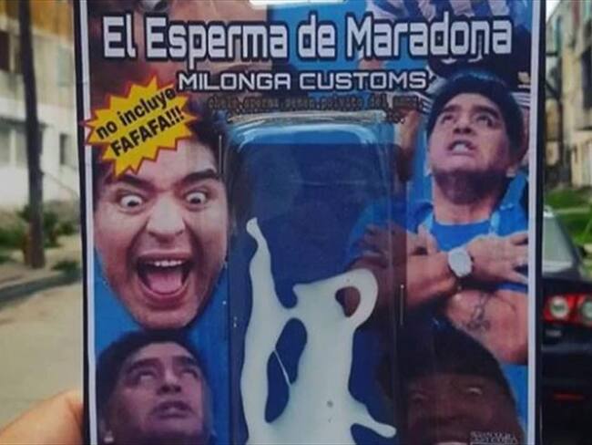 El juguete del esperma de Diego Maradona