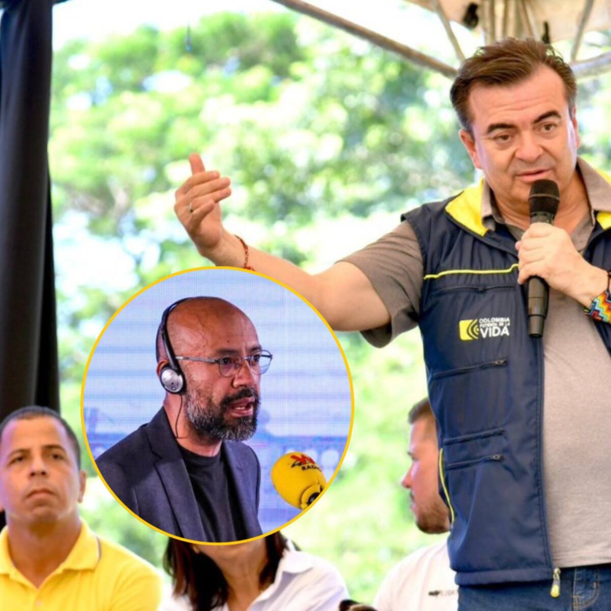 “Robar y engañar a un país no es de valientes”: Juan Pablo Calvás a Olmedo López