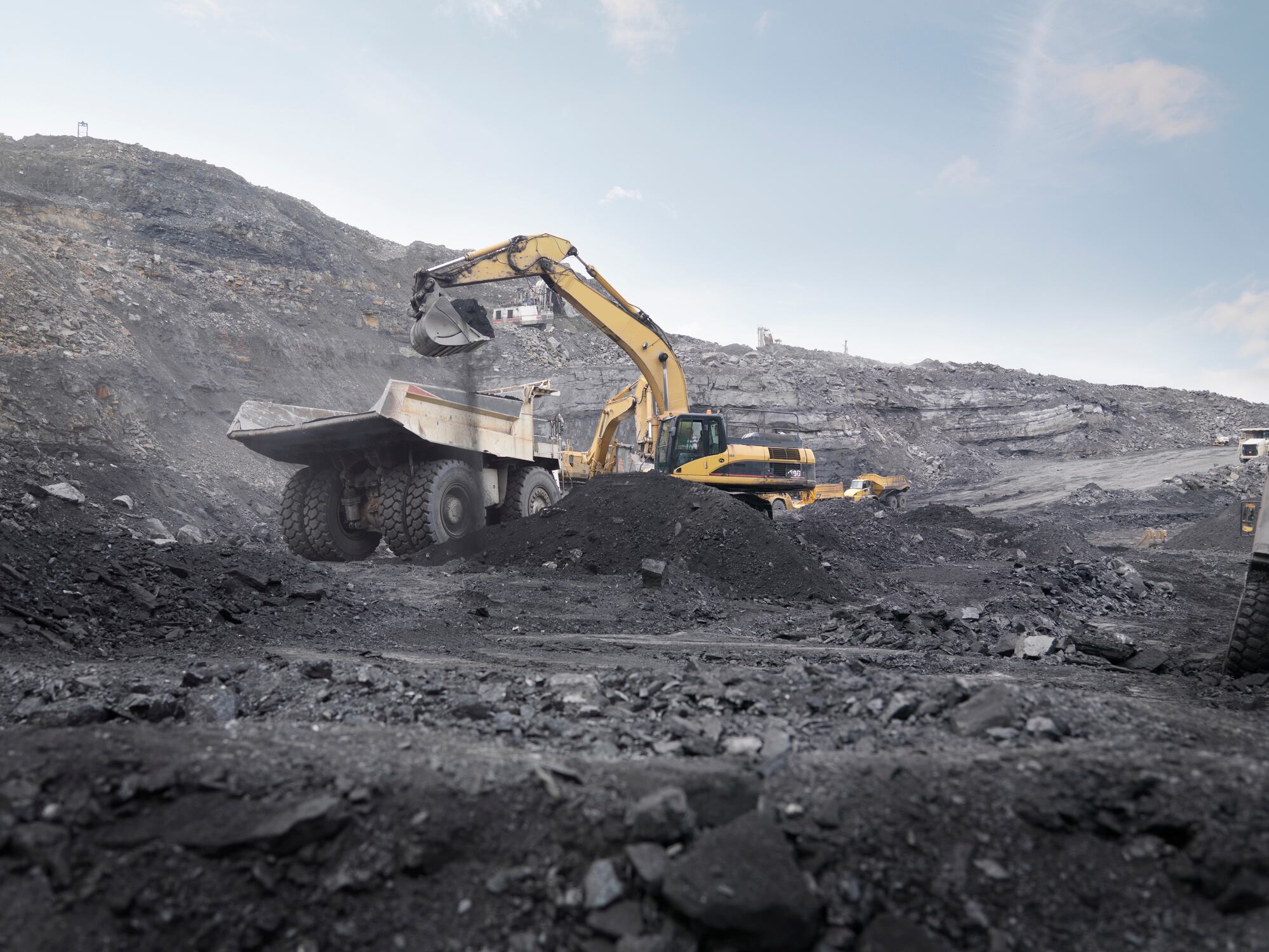 Imagen de referencia de explotación minera. Foto: Getty Images.