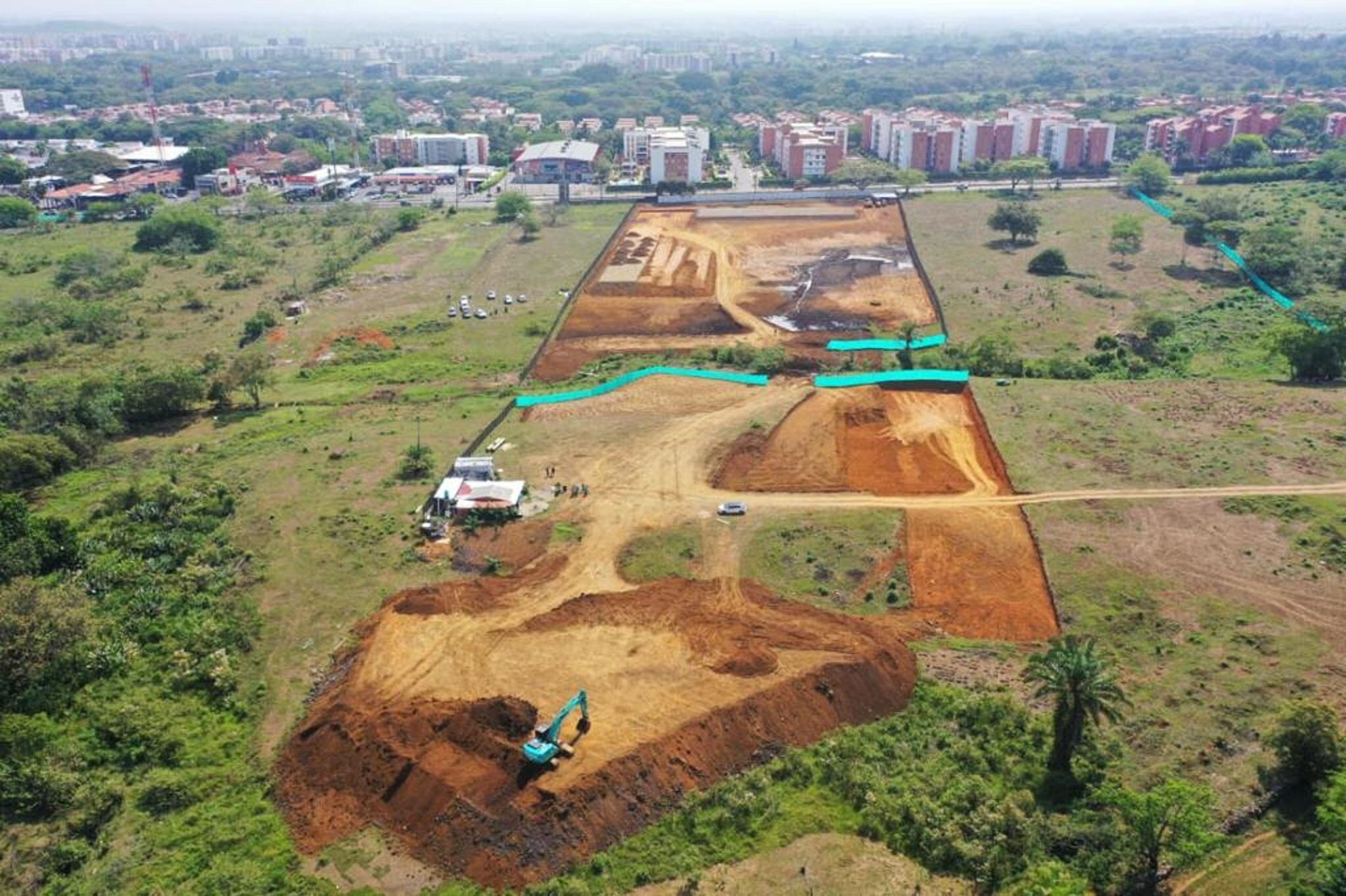 El caso será informado por el Dagma a la Fiscalía para que se tomen acciones frente a los posibles daños a los recursos naturales. Foto: Dagma.