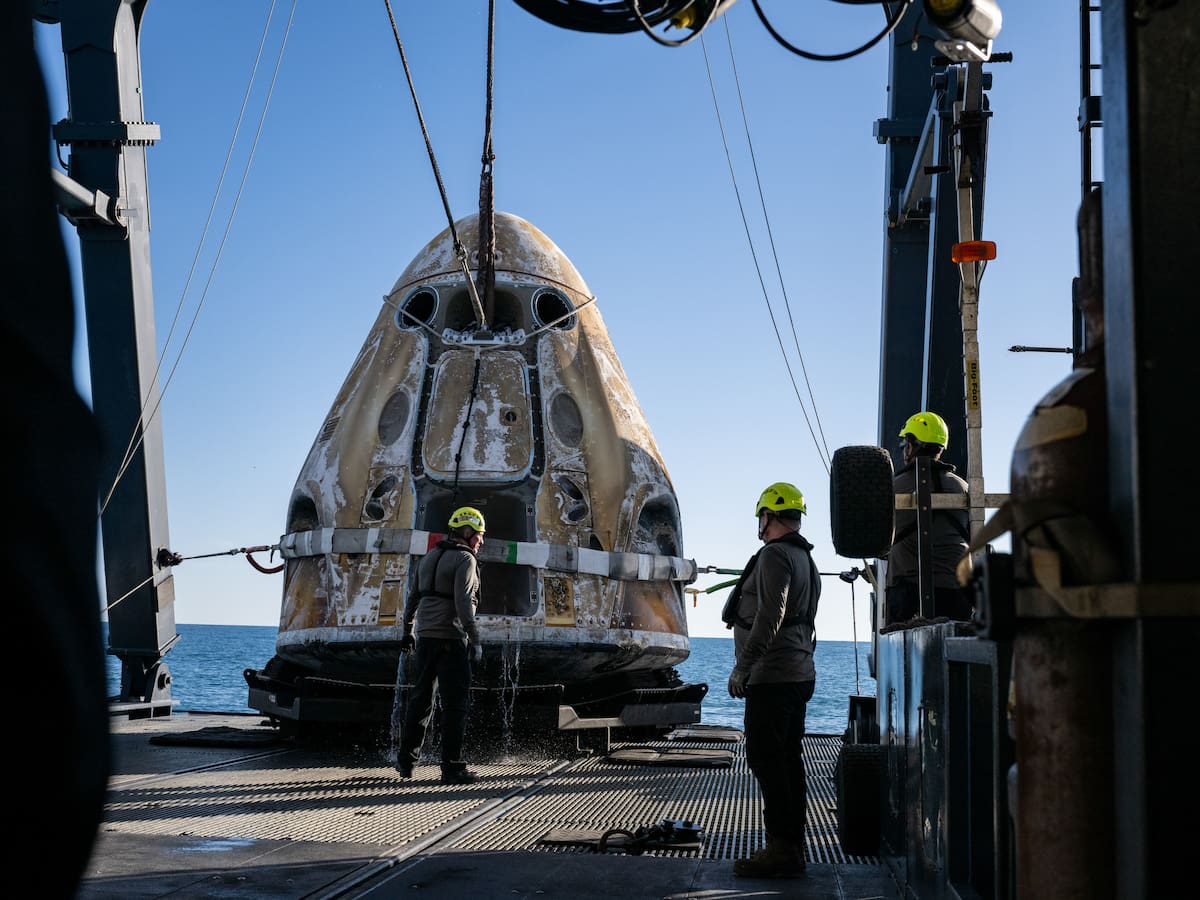 “Sabíamos que volveríamos”, dijeron astronautas que pasaron 9 meses en la estación espacial
