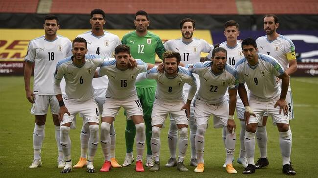 Uruguay pierde un jugador fundamental para enfrentar a Colombia en Eliminatorias. Foto: Getty