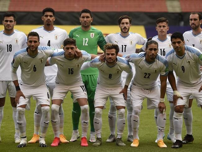 Uruguay pierde un jugador fundamental para enfrentar a Colombia en Eliminatorias. Foto: Getty