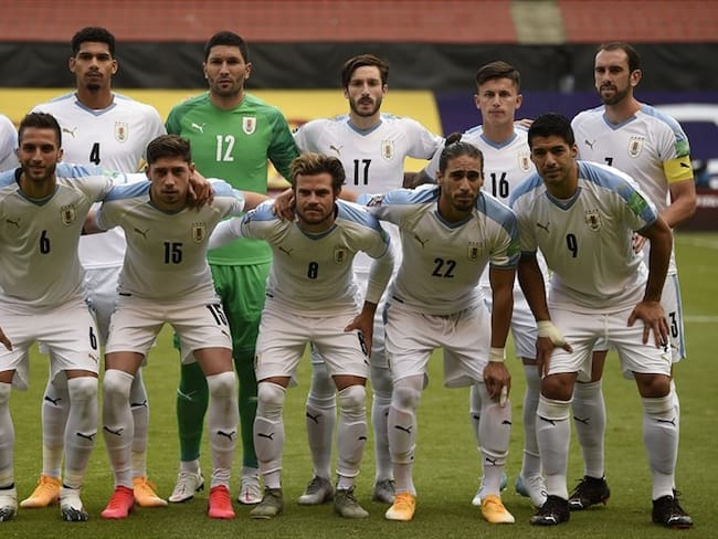 Uruguay pierde un jugador fundamental para enfrentar a Colombia en Eliminatorias. Foto: Getty