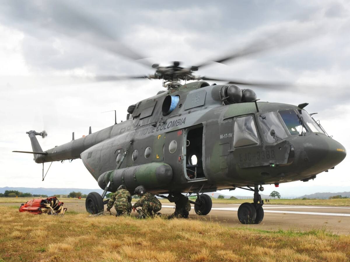 Mantenimiento de los helicópteros MI-17: estas son las identidades de los militares capturados