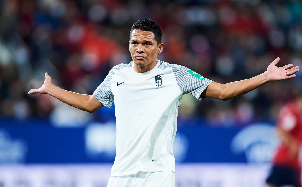 PAMPLONA, SPAIN - OCTOBER 22: Carlos Bacca de Granada FC  (Photo by Juan Manuel Serrano Arce/Getty Images)