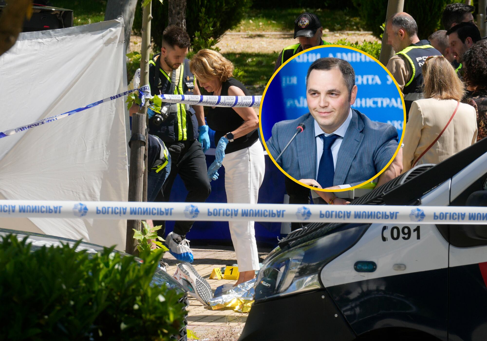 La Policía española sigue buscando al autor o autores del asesinato de Andréi Portnov. Foto: EFE.