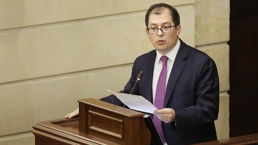 El consejero presidencial para los Derechos Humanos, Francisco Barbosa. Foto: Colprensa