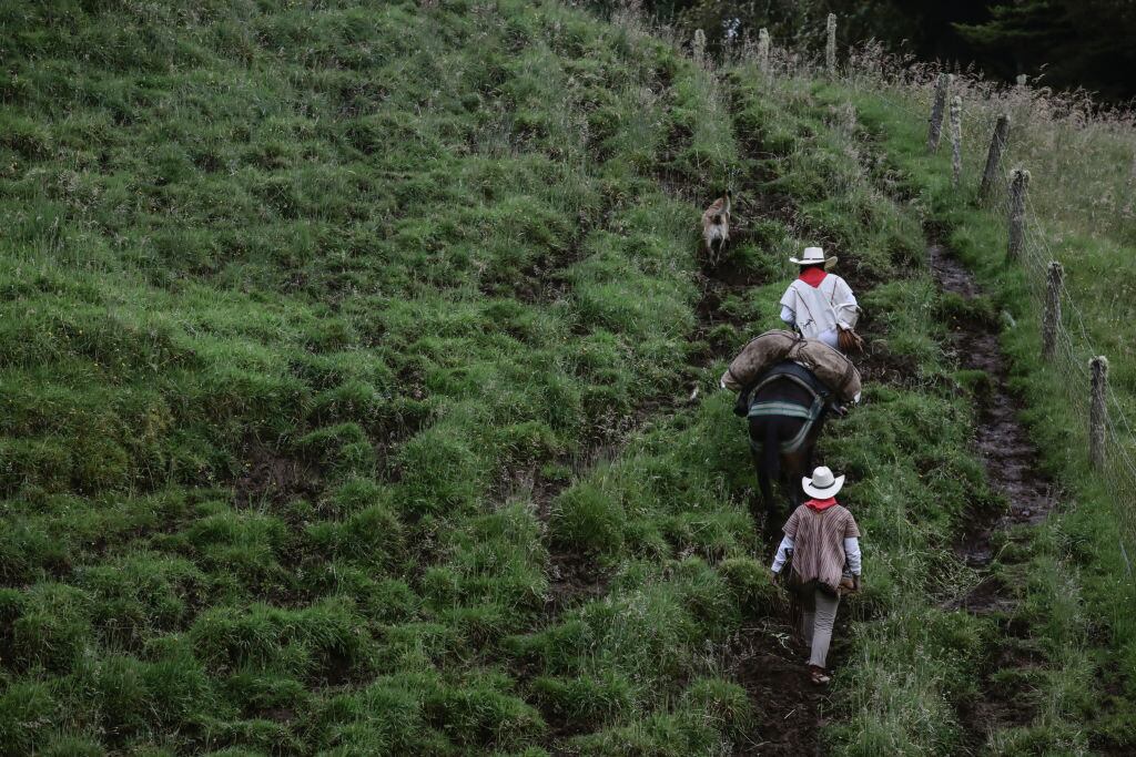 Zona rural de pueblo colombiano / Imagen de referencia: Getty Images