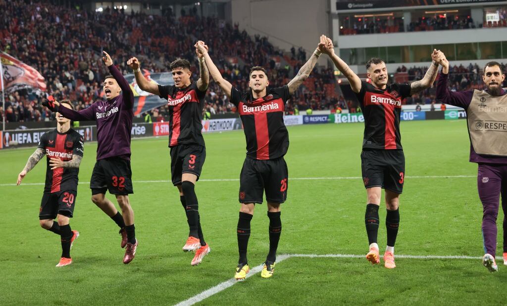 Bayer Leverkusen, Gustavo Puerta. Foto: Getty Images.