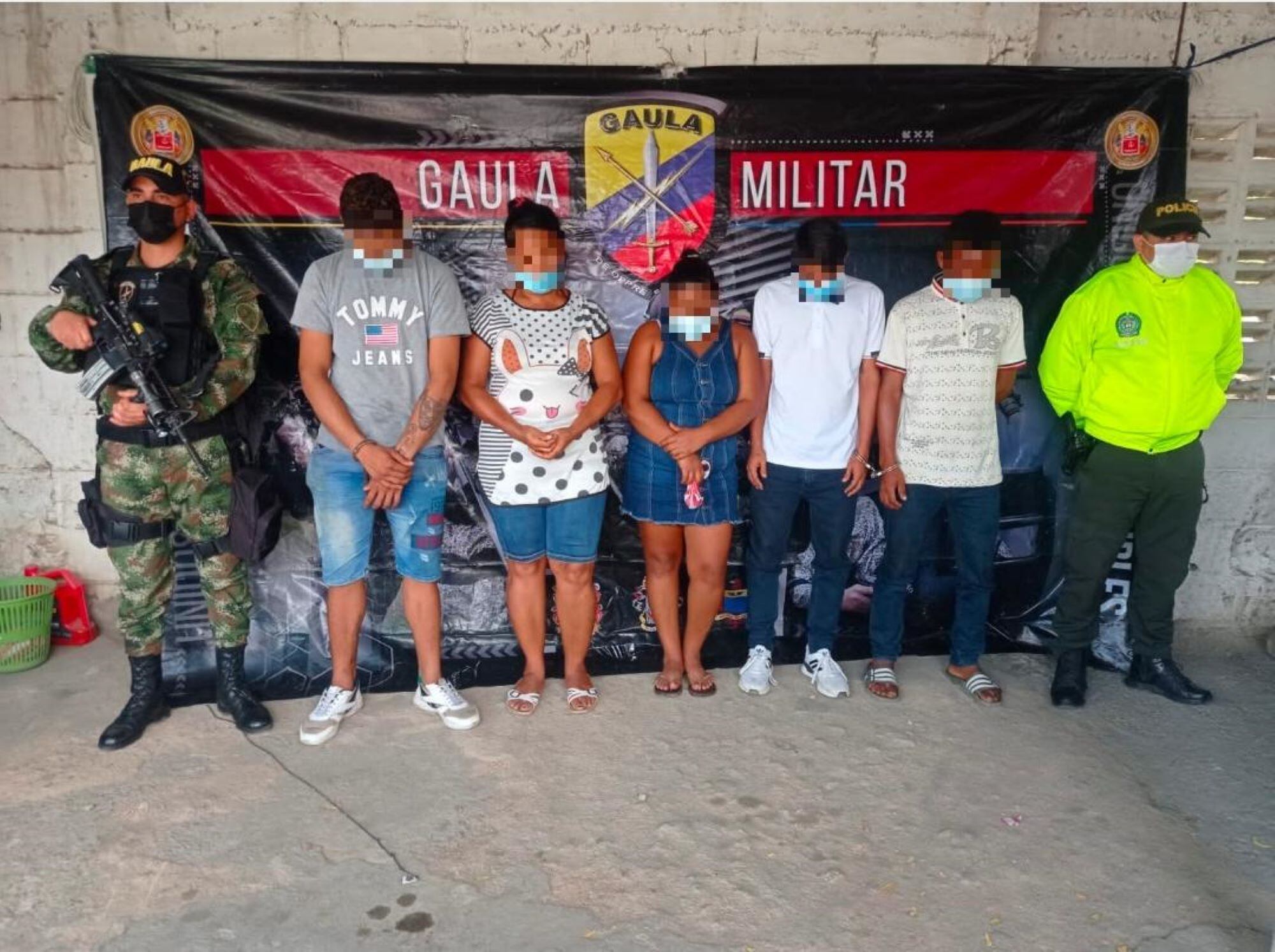 Capturados/ Ejército Nacional