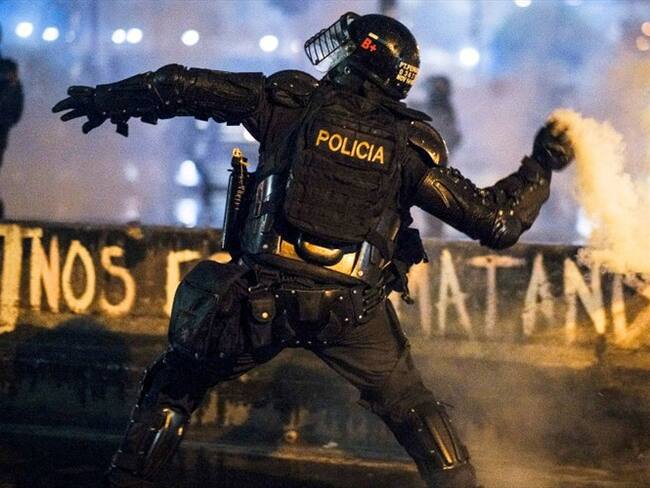 Investigaciones contra uniformados desde inicio de protestas. Foto: Getty Images