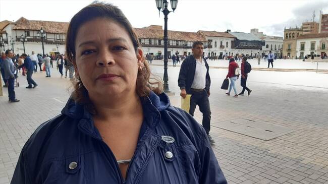 Según Edilma Molano no tiene para pagar un colegio privado.. Foto: La W