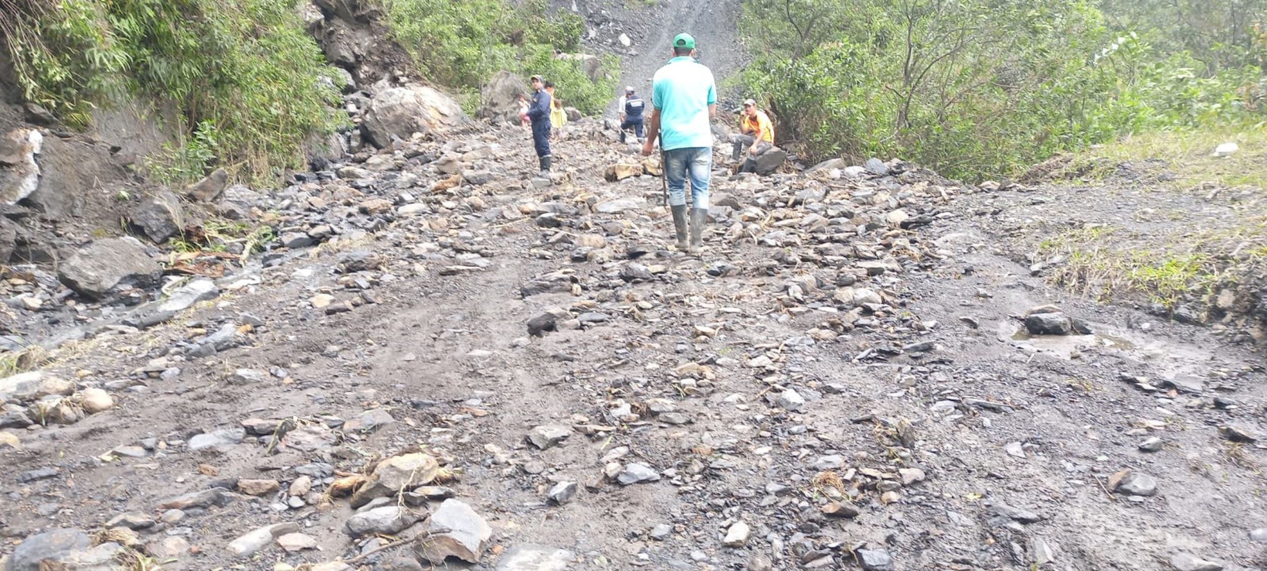 En lo corrido del año todos los municipios del occidente de Boyacá han sufrido la dureza de la temporada invernal.  Foto: Suministrada. 