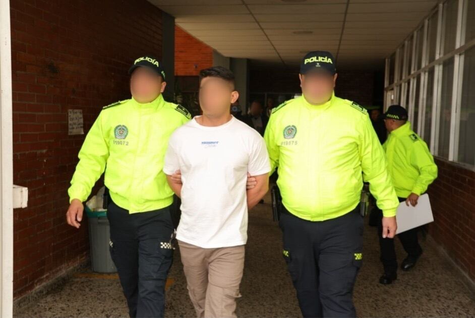 Patrullero capturado. Foto: cortesía Policía