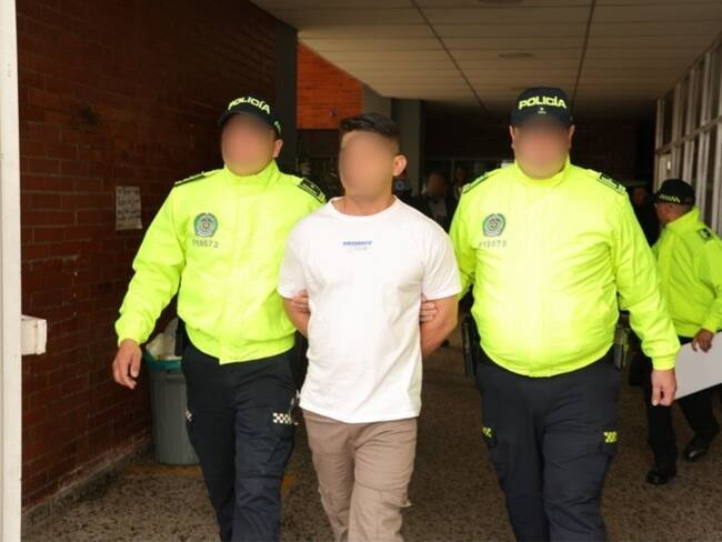 Patrullero capturado. Foto: cortesía Policía