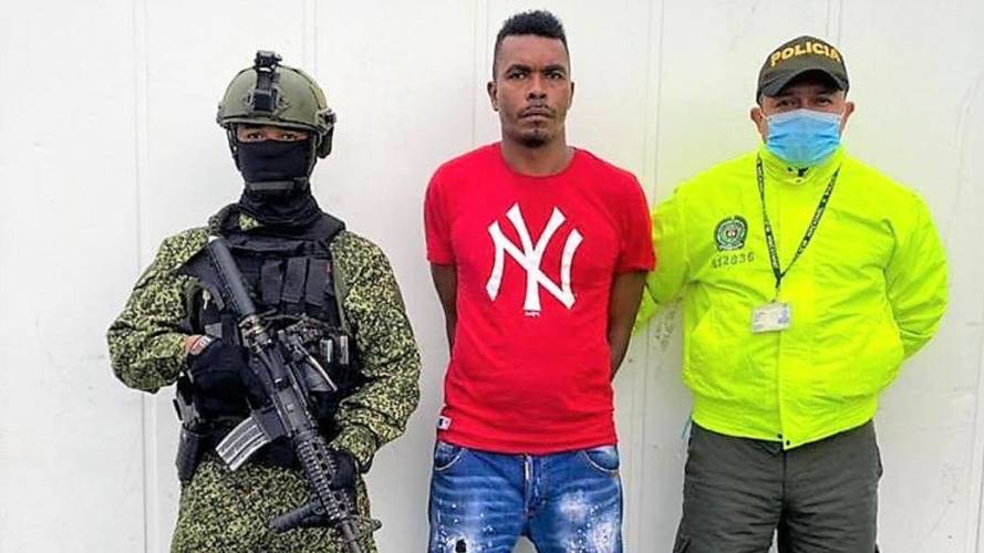 José Límber Valencia había sido expulsado de la Jurisdicción Especial para la Paz. Crédito: Policía Nacional.