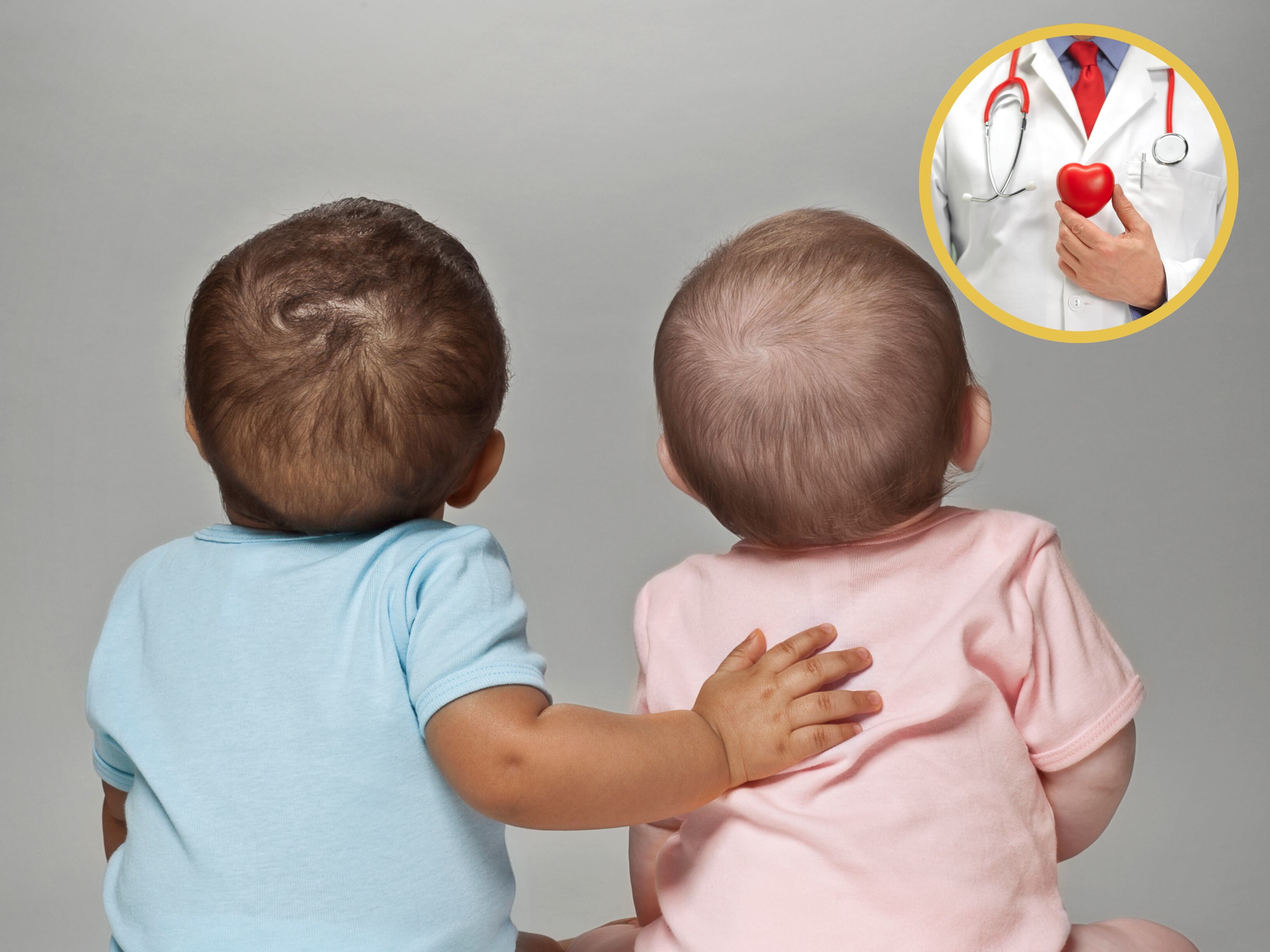 Referencia de bebés con anomalías en el corazón. FOTO: Getty Images