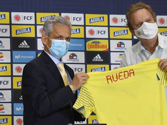 El llamado de Rueda a los jugadores de la Tricolor. Foto: Federación Colombiana de Fútbol
