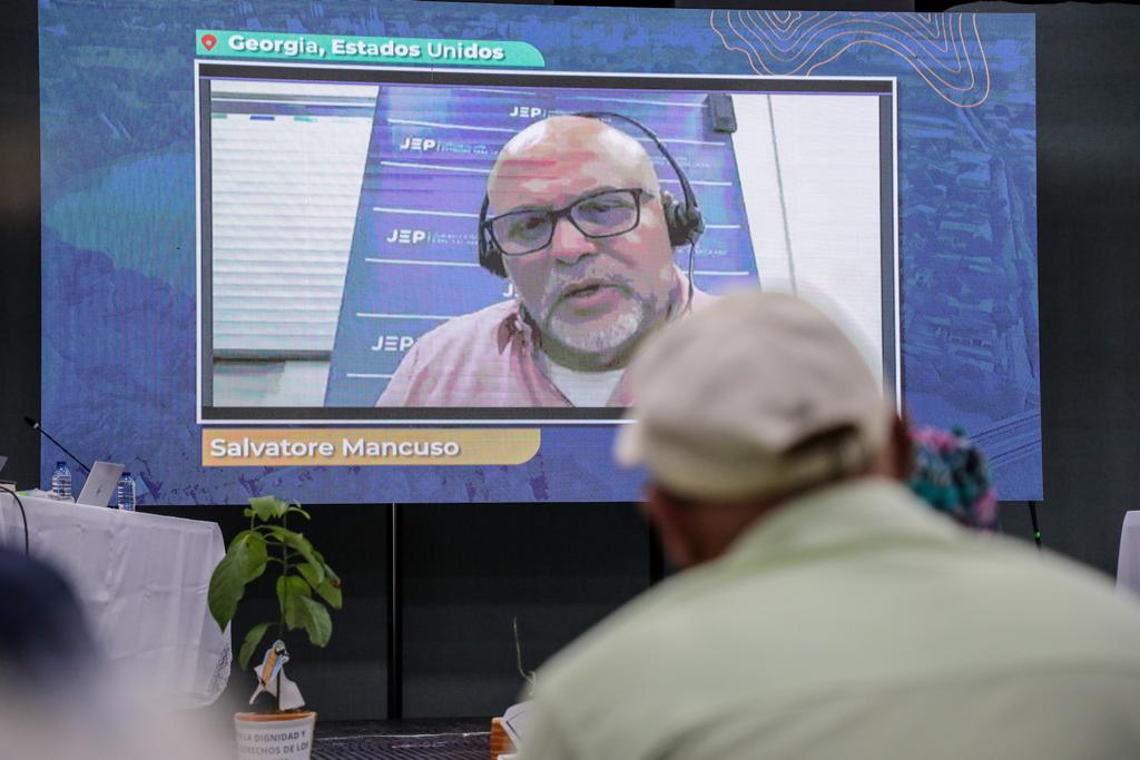 Salvatore Mancuso. Foto: Cortesía JEP