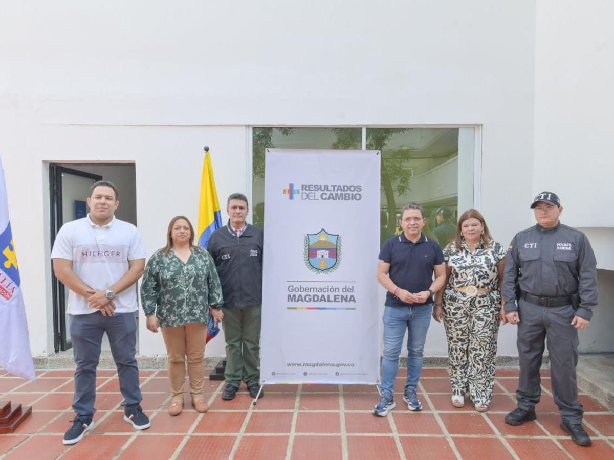 Gobernación del Magdalena entregó a la Fiscalía equipos tecnológicos por un valor de $2.200 millones