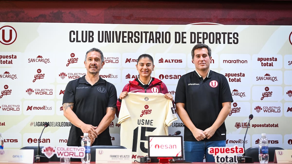 Catalina Usme, histórica futbolista de Colombia, nuevo fichaje de Universitario de Perú