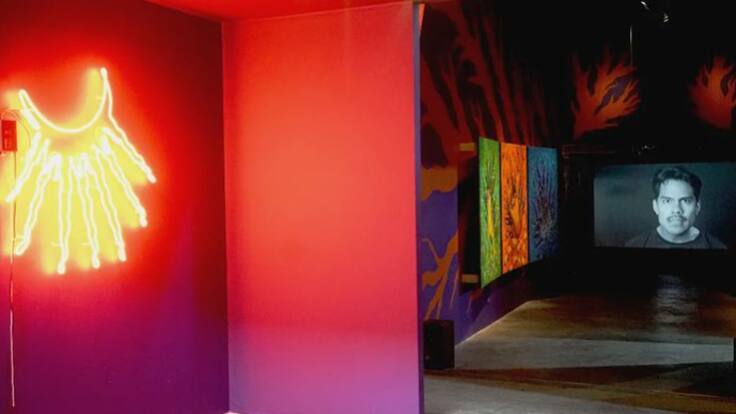 Tahuanty Jacanamijoy, habló sobre su exposición ‘Las enseñanzas del niño tigre’