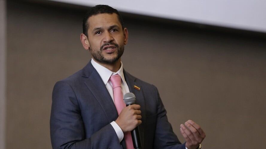 Ministro del Interior, Daniel Palacios Martínez. Foto: Colprensa / ÁLVARO TAVERA