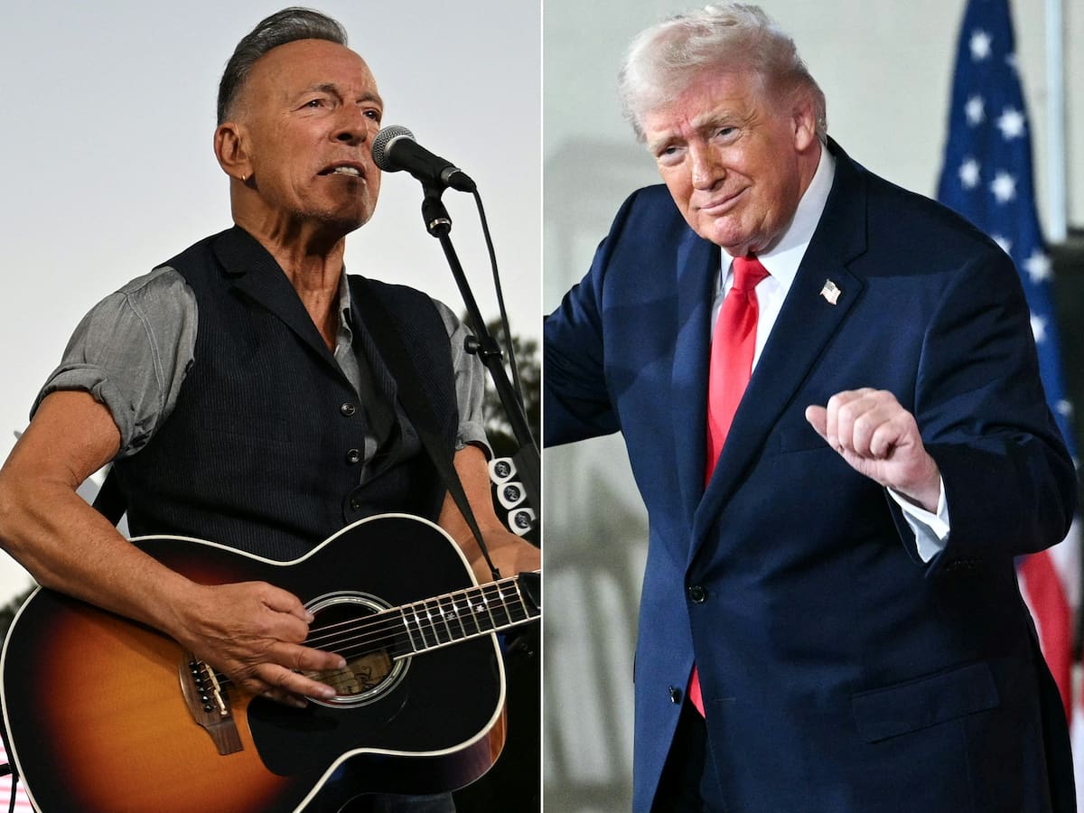 “Parece una ciruela pasa reseca”: Trump invita a boicotear gira de conciertos de Bruce Springsteen