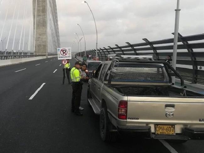SES Puentes,100% la empresa española Sacyr, volvió a presentar una demanda sobre sus pretensiones por el Puente Pumarejo. Foto: Colprensa / JUAN MANUEL CANTILLO