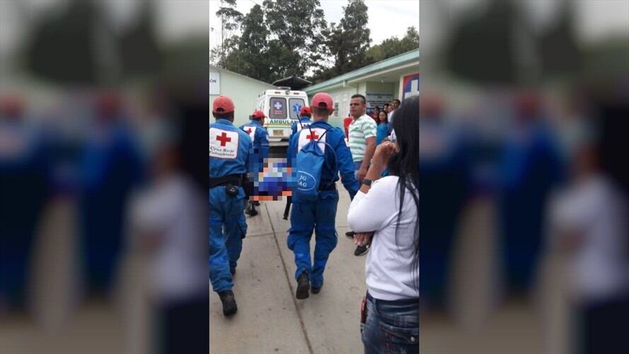 La Cruz Roja Colombiana Seccional Cauca confirmó la muerte de un niño de 13 años de edad. Foto: Cruz Roja Colombiana
