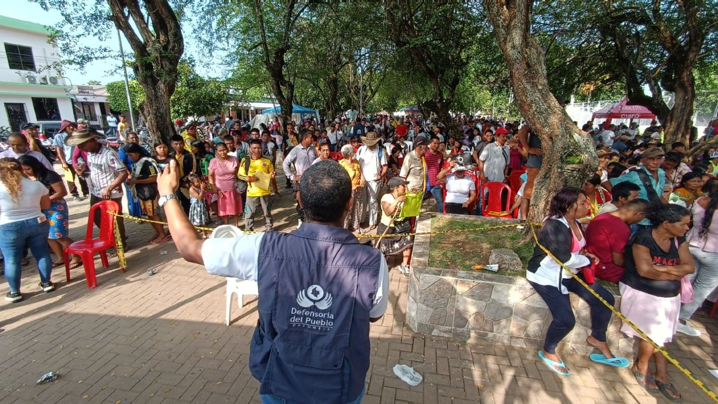 Habitantes de El Manso alertan posible desplazamiento al casco urbano de Tierralta. Foto: Cortesía. 