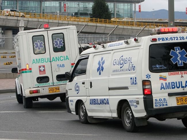 Hombre de 57 años falleció después de esperar por hora y media una ambulancia. Foto: Colprensa