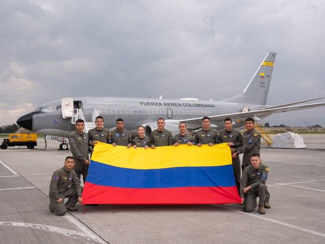 Colombia envía ayuda humanitaria a la Franja de Gaza. Foto: Cancillería.