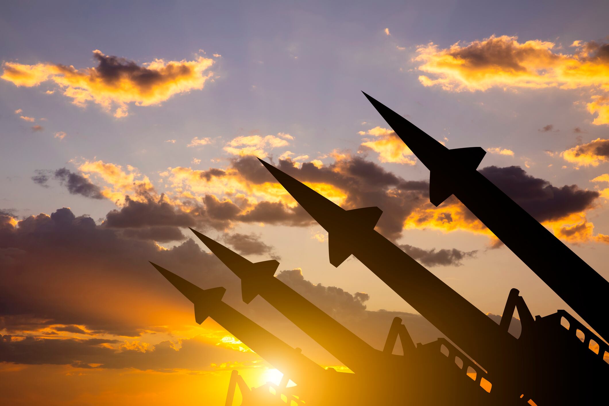 Imagen de referencia de misil. Foto: GettyImages.