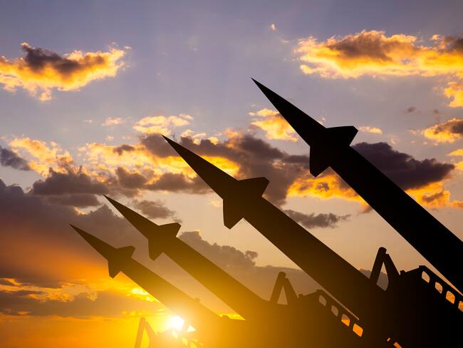 Imagen de referencia de misil. Foto: GettyImages.