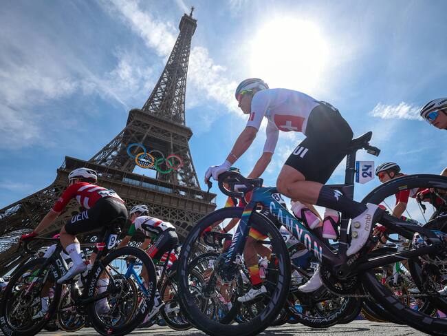 Ciclismo de carretera femenino. Foto: EFE / EPA / CHRISTOPHE PETIT TESSON
