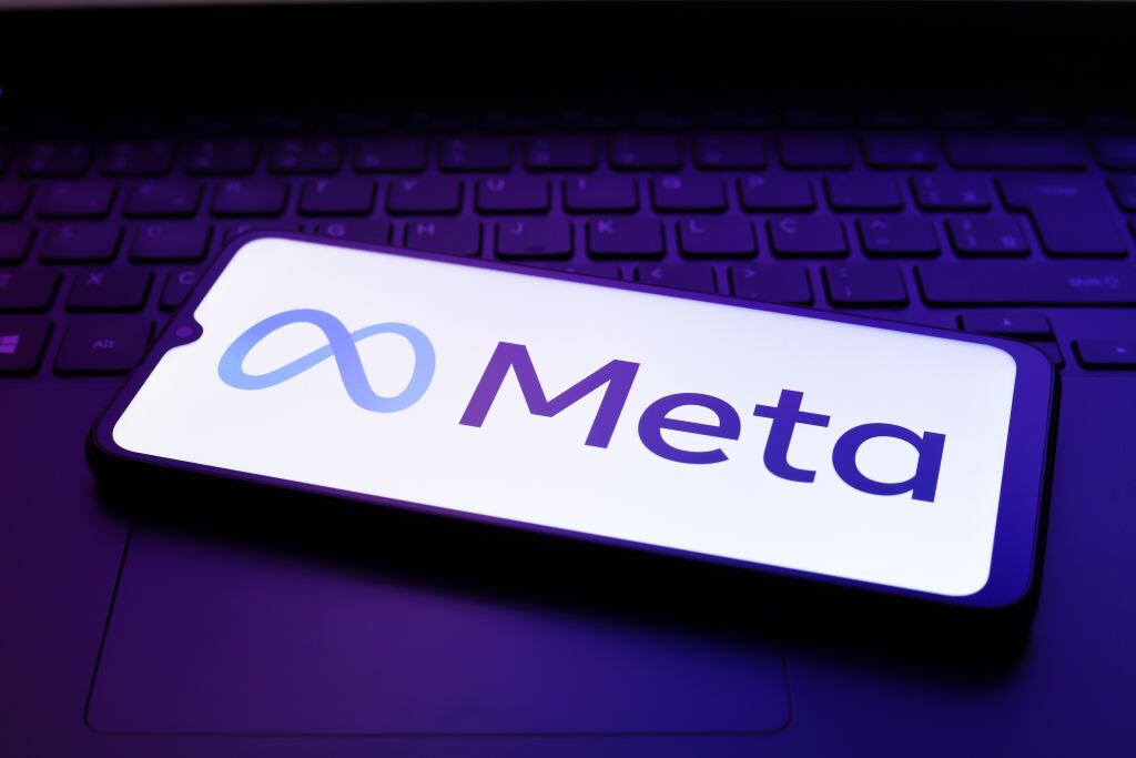 Logo de Meta. I Foto: Jaque Silva/NurPhoto via Getty Images.