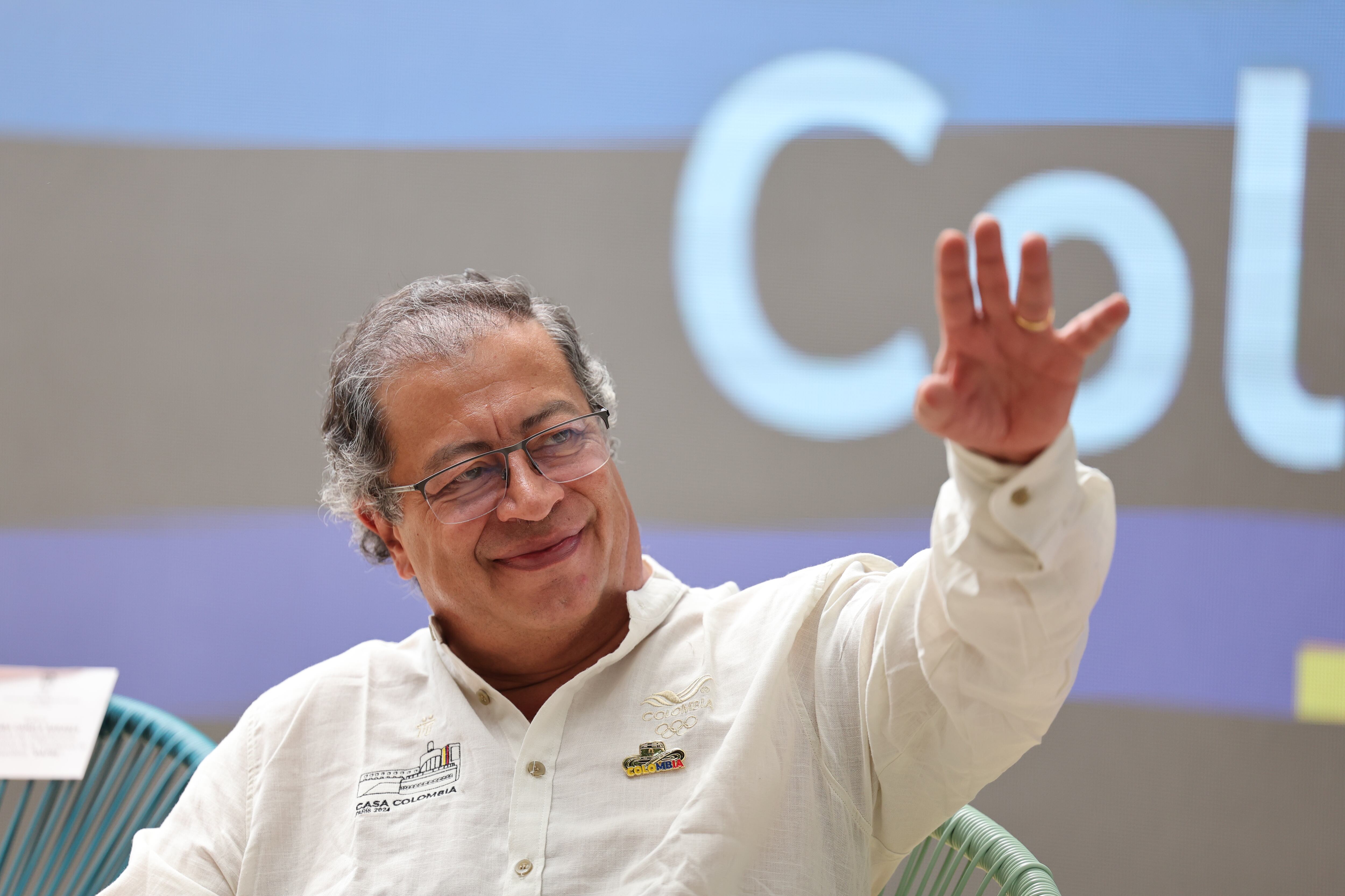 Presidente colombiano, Gustavo Petro. Foto: EFE/ Miguel Gutiérrez.