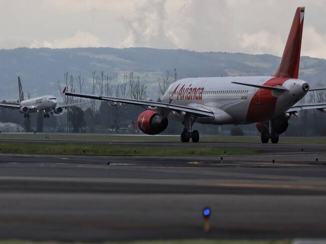 Imagen de referencia de avión de Avianca. Foto: Colprensa.