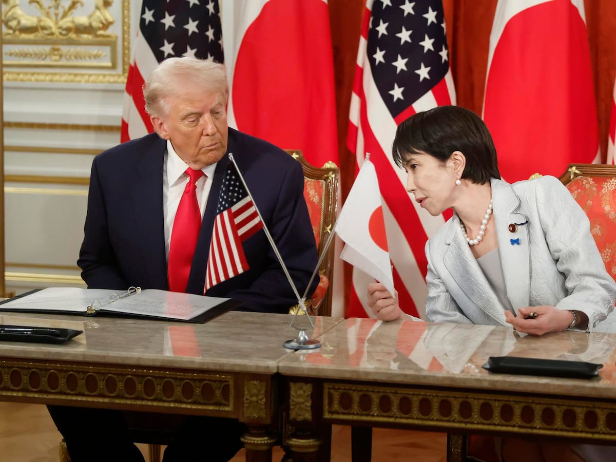 Donald Trump y Sanae Takaichi acuerdan llevar la relación de Japón y EE.UU. a “una nueva era dorada”