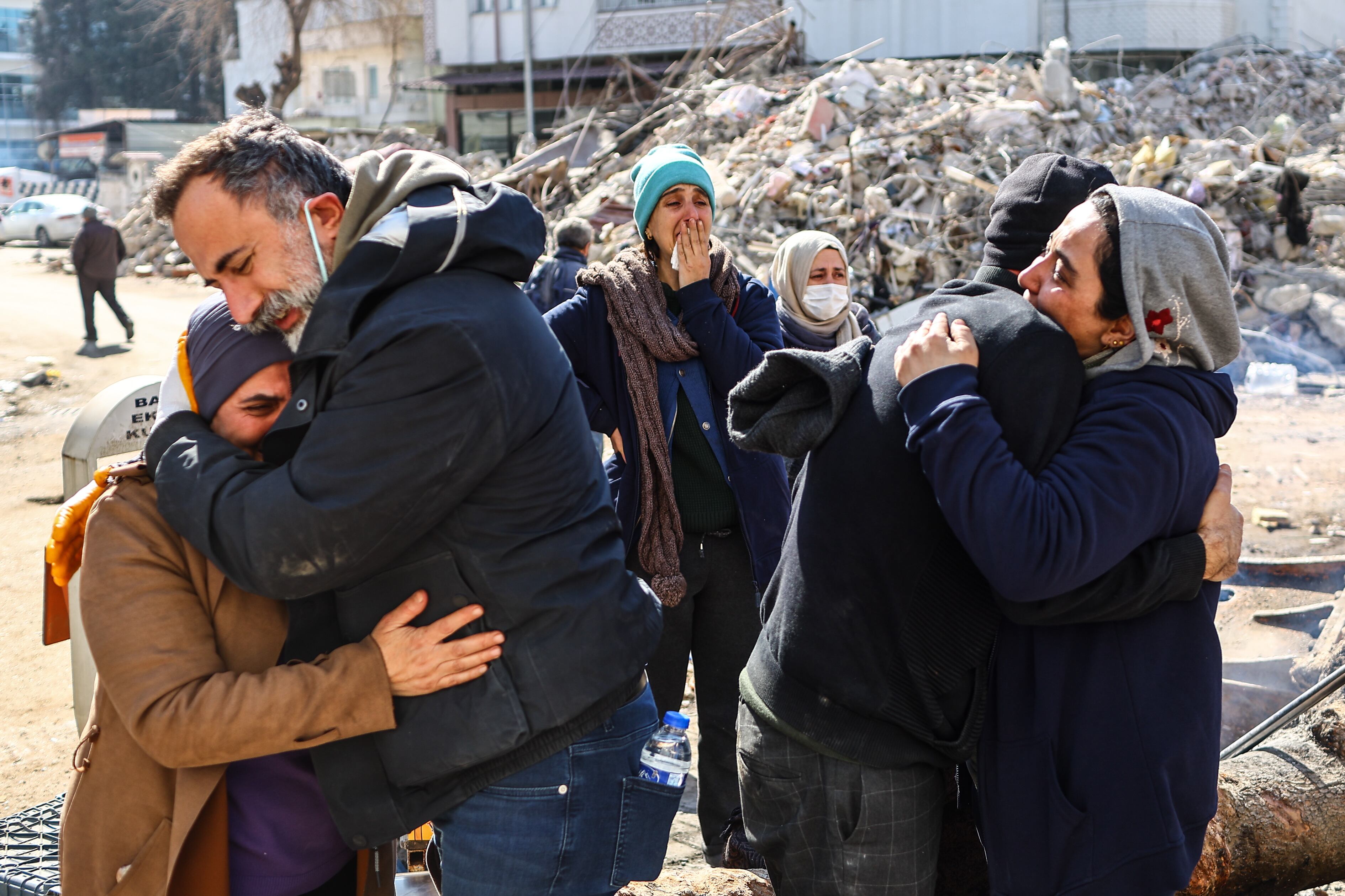 Terremoto en Turquía. Foto: EFE/EPA/SEDAT SUNA