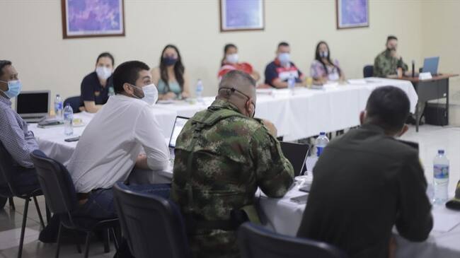 El Gaula del Ejército hará patrullajes en zona montañosa de los corregimientos Combia y Toche. Foto: Alcaldía de Palmira