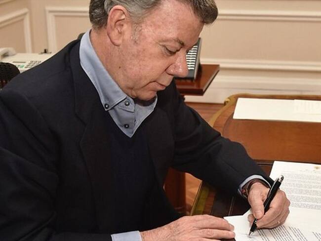 Juan Manuel Santos Santos escribió una carta a su sucesor en la Presidencia. Foto: Colprensa