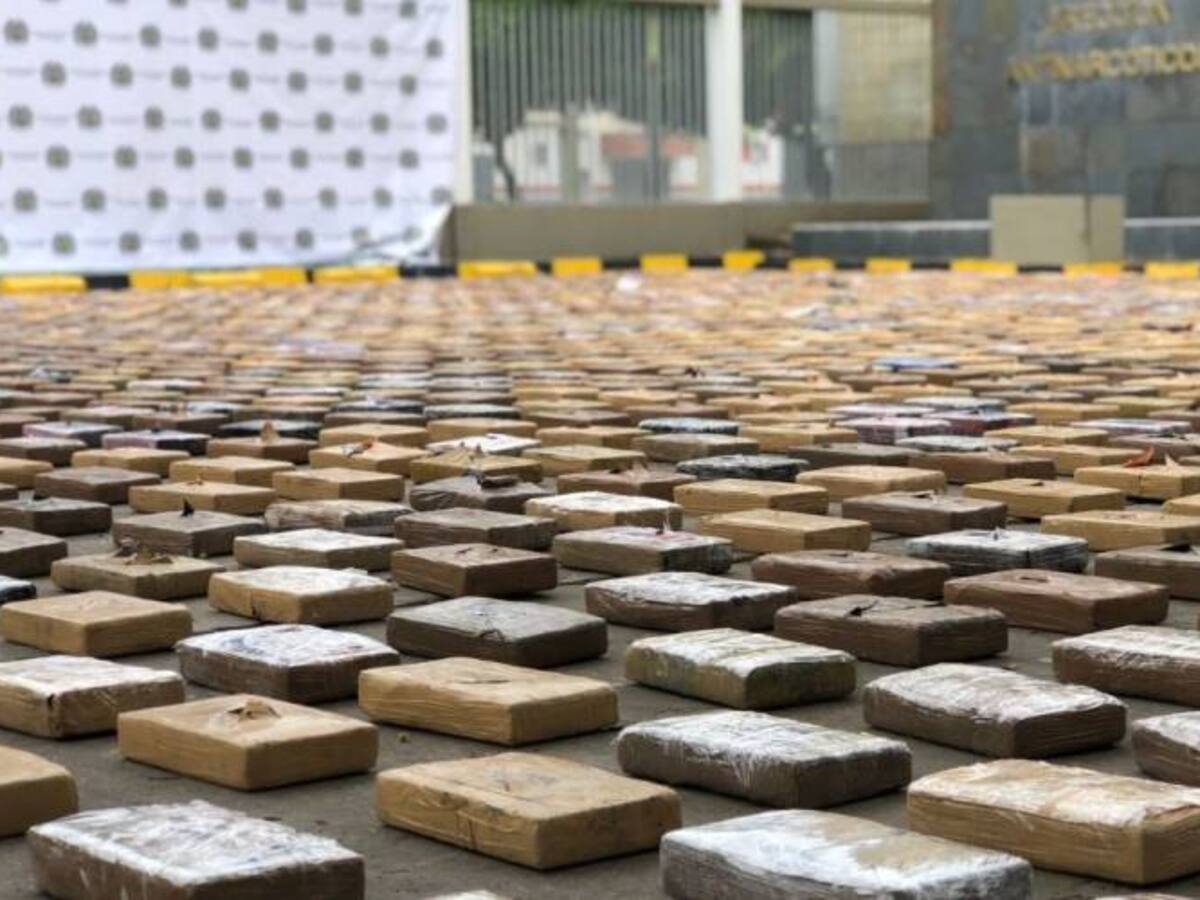Policía se incautó de 2.279 kilos de cocaína en el puerto marítimo de Cartagena