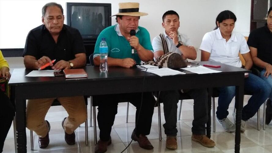 Indígenas anuncian desbloqueo de la vía Panamericana por 36 horas. Foto: Cortesía Novedades Televisión