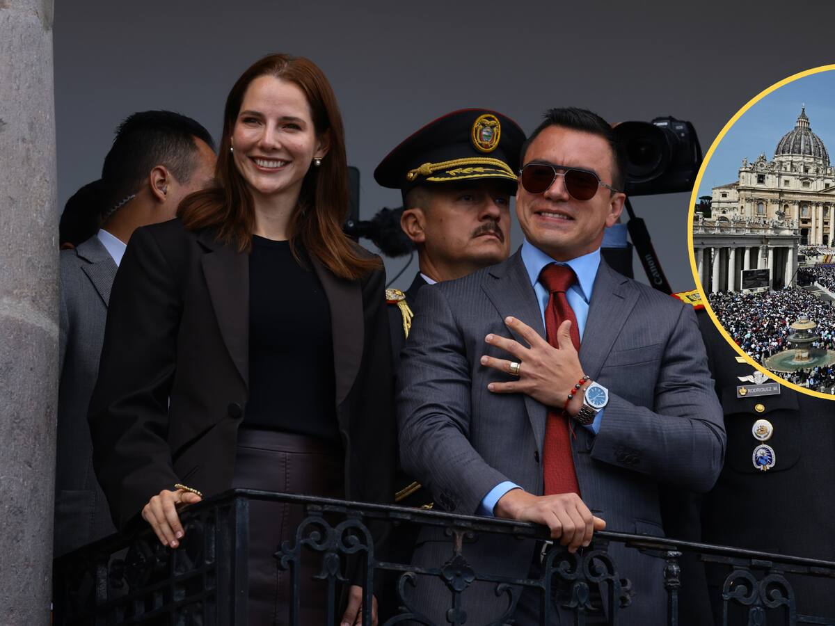 El presidente de Ecuador, Daniel Noboa, asistirá al funeral del papa Francisco